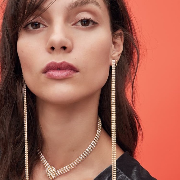 Something Navy Jewelry - Something Navy Long Drama Linear Earrings